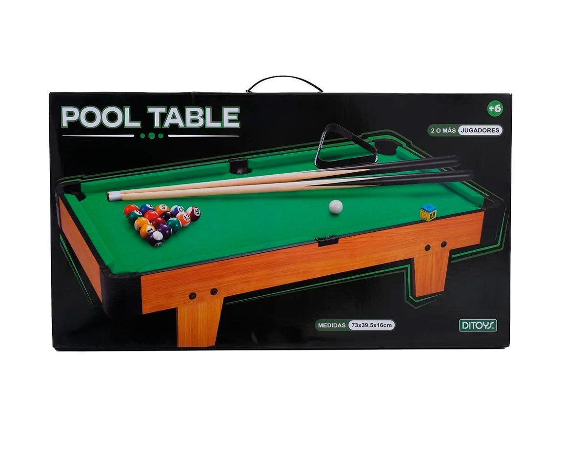 JUGUETE DITOYS 2892 POOL TABLE