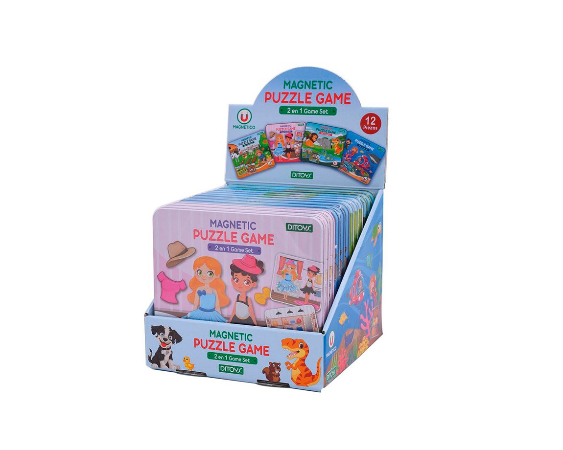 JUGUETE PUZZLE DITOYS 2926 MAGNETIC GAME 4 SURT