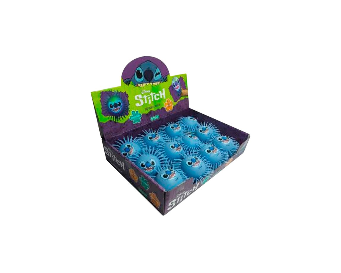 JUGUETE DITOYS 2954 STITCH SQUISHY HAIR C/LUZ