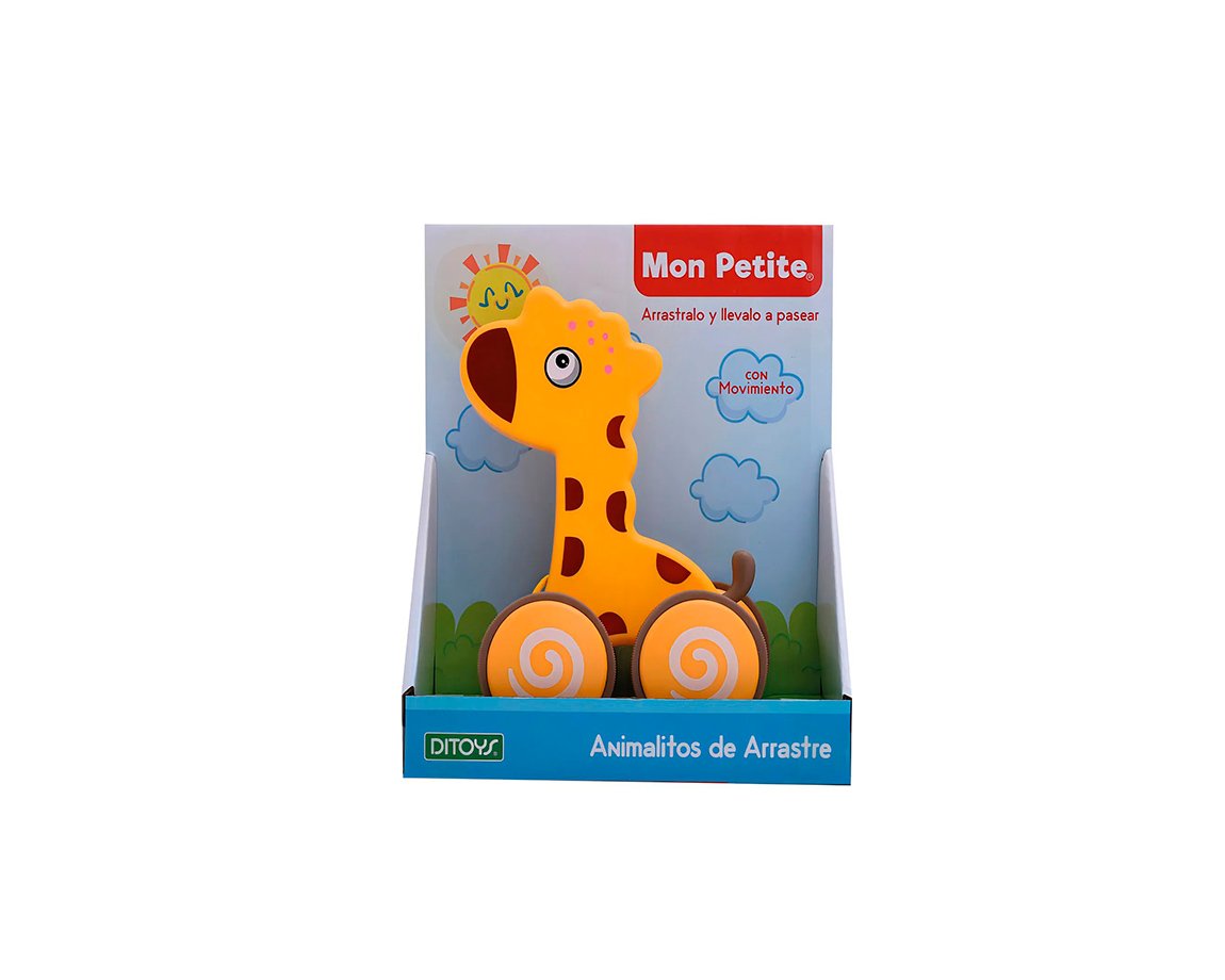JUGUETE DITOYS 3011 MON PETITE PUSHING GIRAFFE