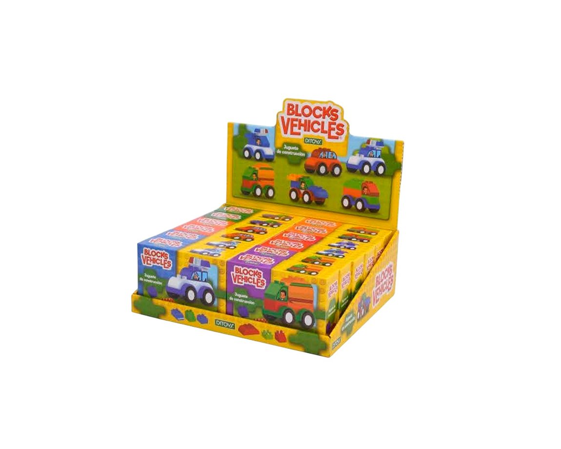 JUGUETE DITOYS 2987 BLOCKS VEHICLES