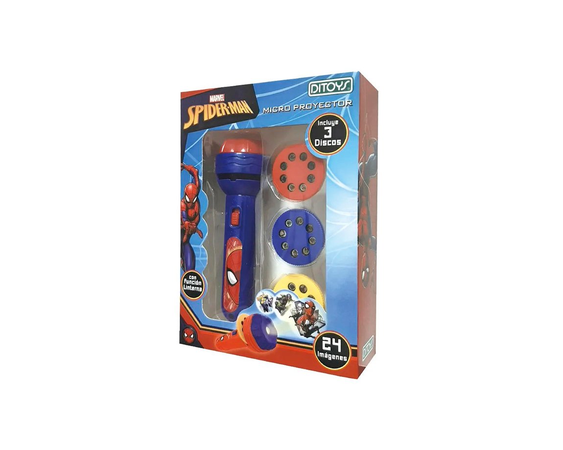 JUGUETE DITOYS 2927 SPIDERMAN PROYECTOR