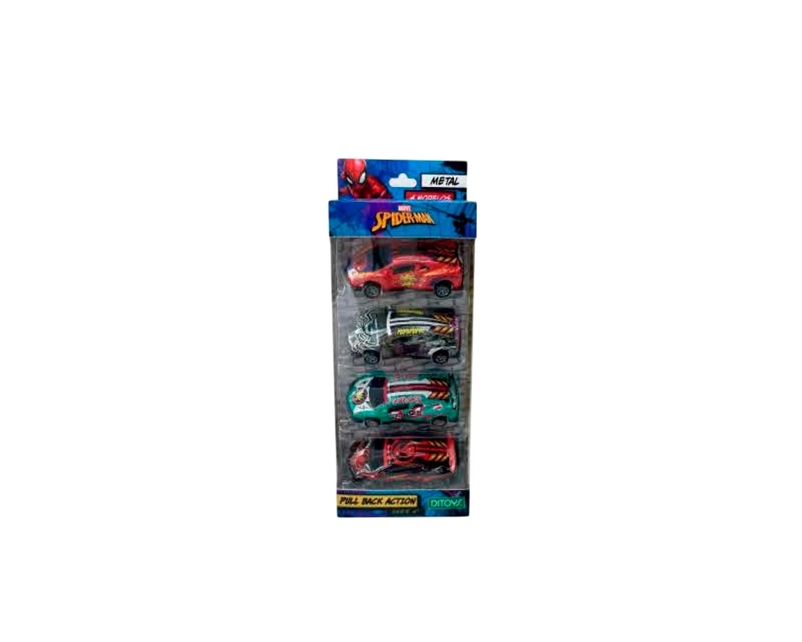 JUGUETE DITOYS 2960 SPIDERMAN PULL BACK ACTION