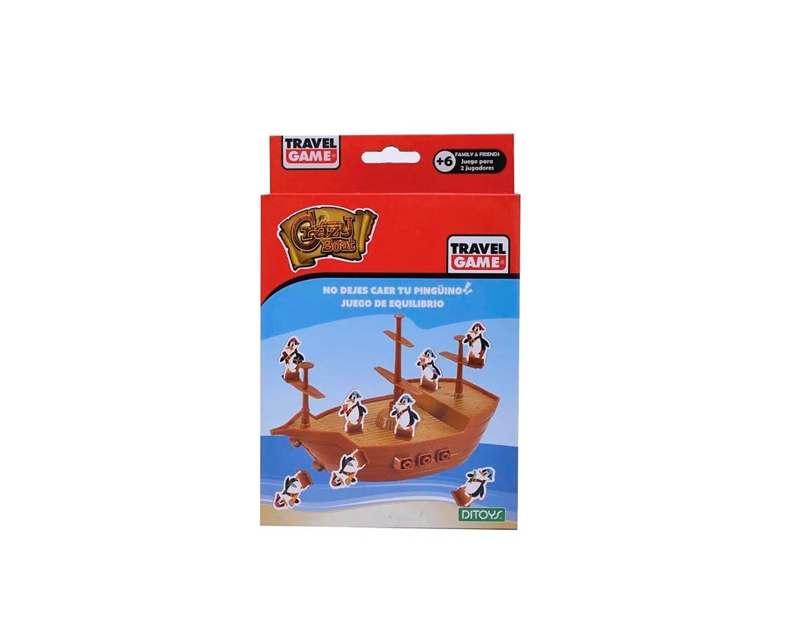 JUGUETE DITOYS 2759 CRAZY BOAT TRAVEL GAME