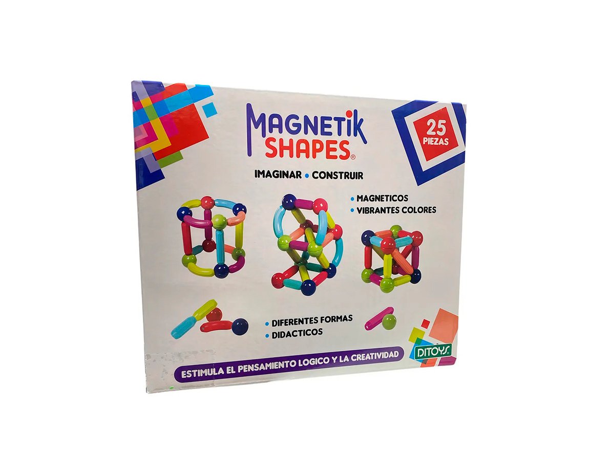 JUGUETE DITOYS 3069 MAGNETISMO SHAPES Y FORMS