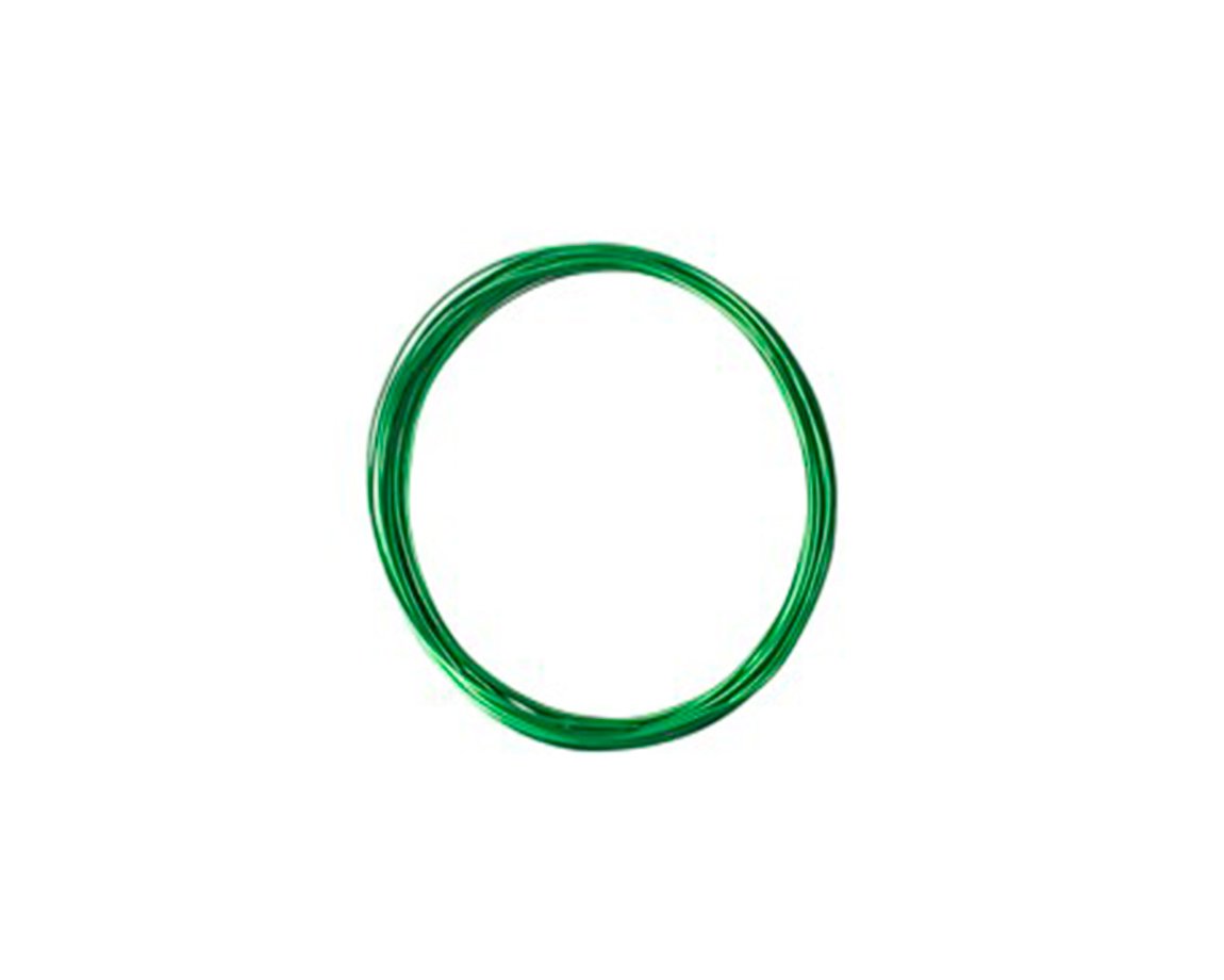 ALAMBRE CBX ALUMINIO ROLLO 5 mts 25 VERDE