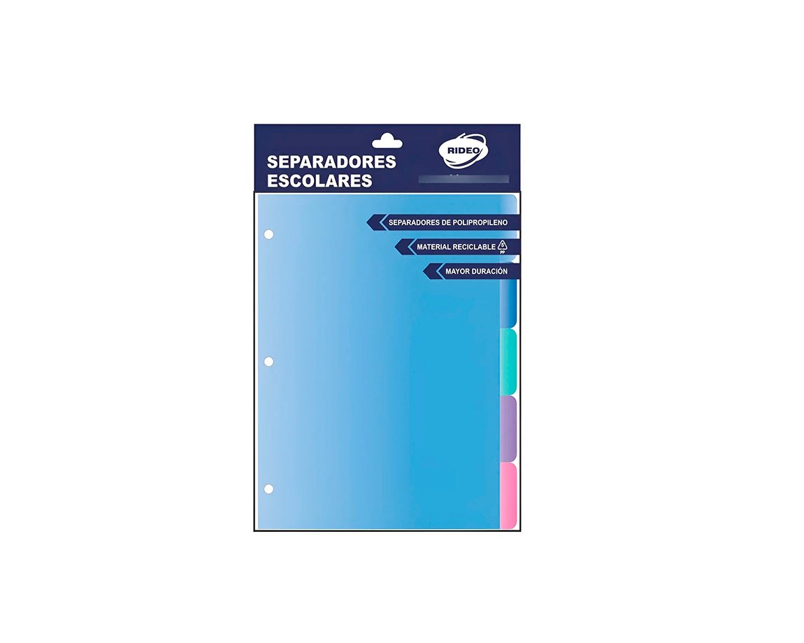 SEPARADOR RIDEO Nro 3 2001/14 5 POSIC. PERLADO