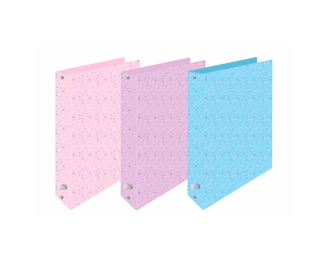 CARPETA RIDEO 340 PP BRILLOS - ESTRELLAS 2531