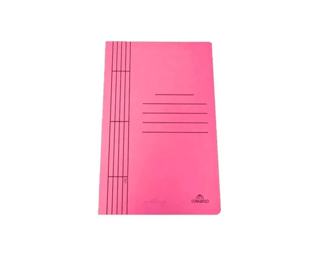 CARPETA CONGRESO CART 3-SOL ROSA 170G