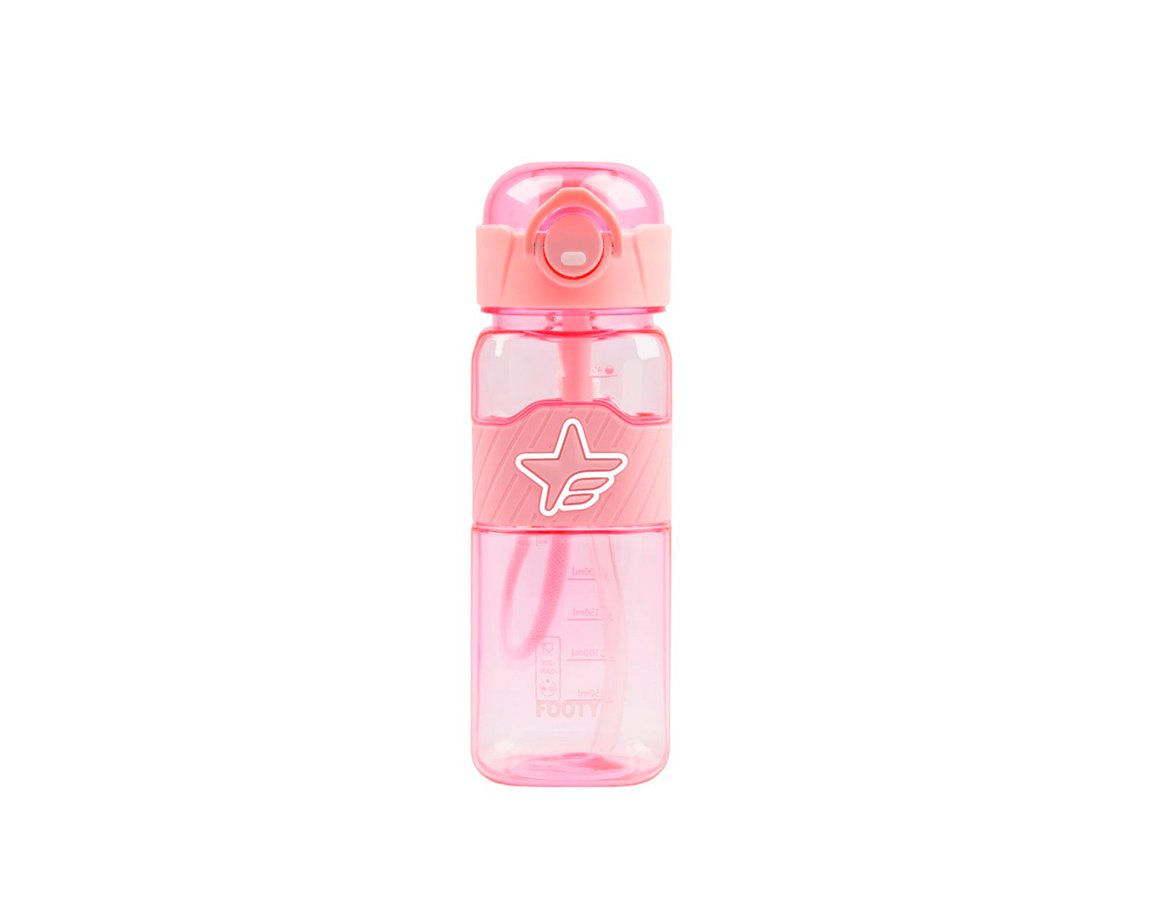 BOTELLA FOOTY PLASTICO BOTFTY201 ROSA