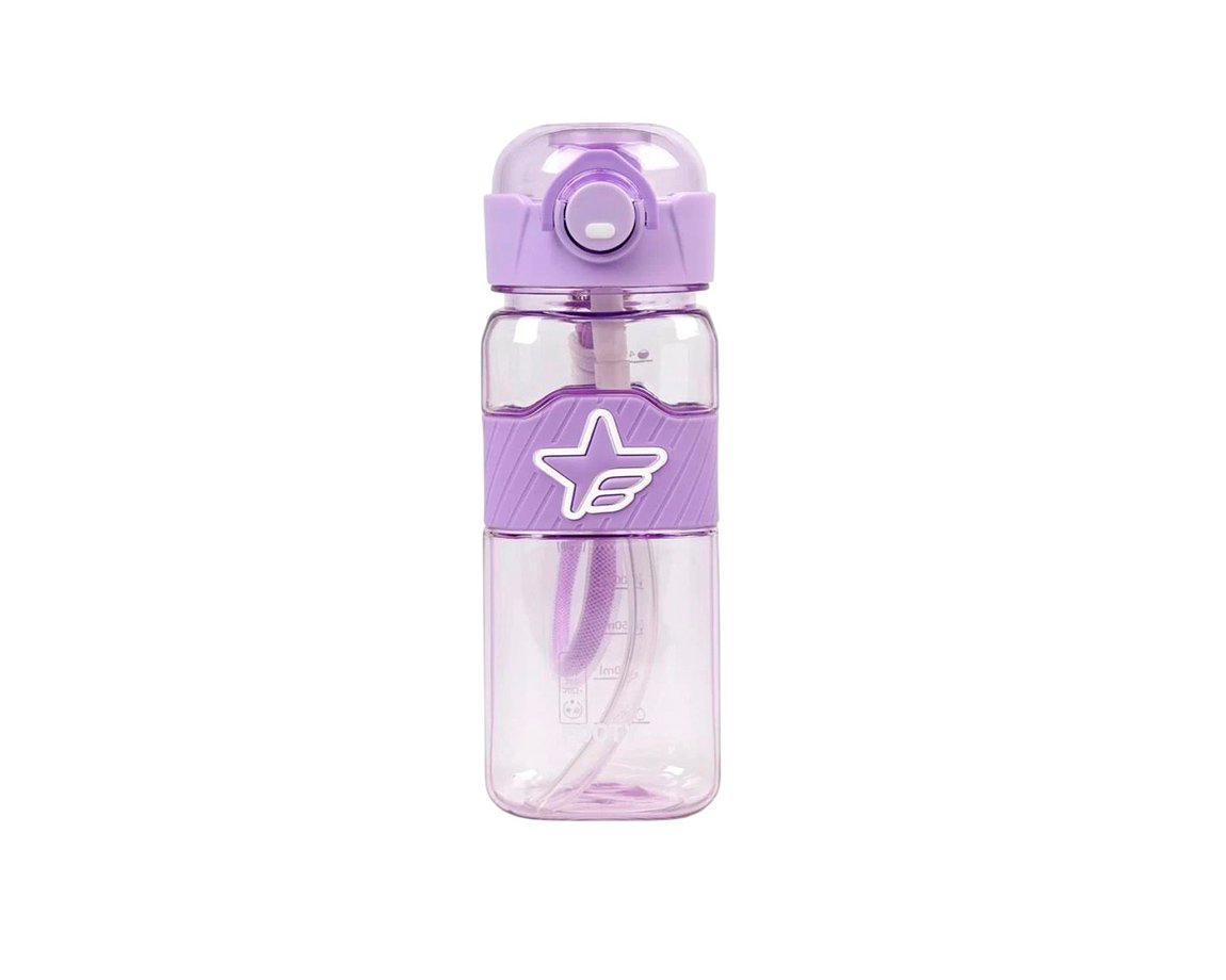 BOTELLA FOOTY PLASTICO BOTFTY201 LILA