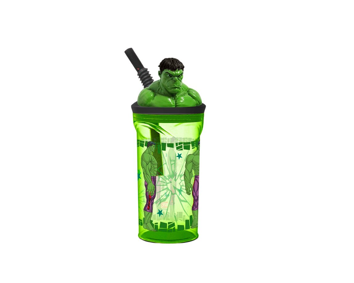 VASO WABRO 1023 FIGURA 3D HULK x 360 ml