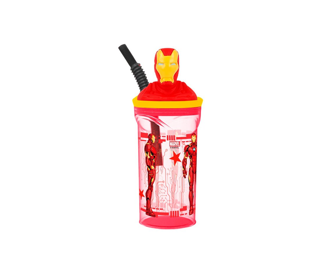 VASO WABRO 1027 FIGURA 3D IRON MAN x 360 ml