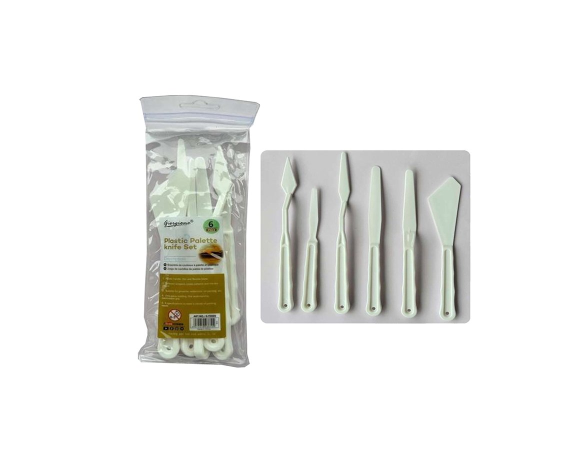 HERRAMIENTA ASB ESPATULA G-Y0009 x6 UNID PLAST GIORGIONE 708/8704