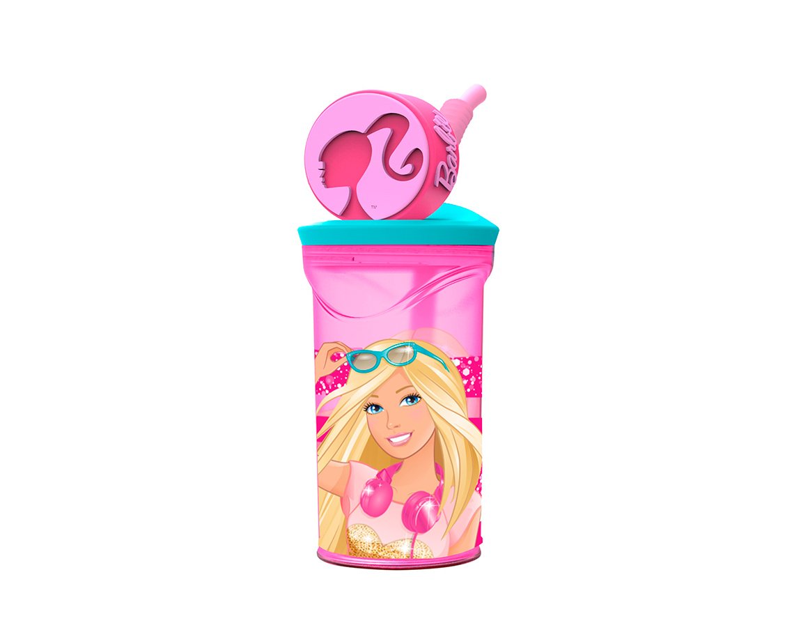 VASO WABRO 1024 FIGURA 3D BARBIE x 360 ml