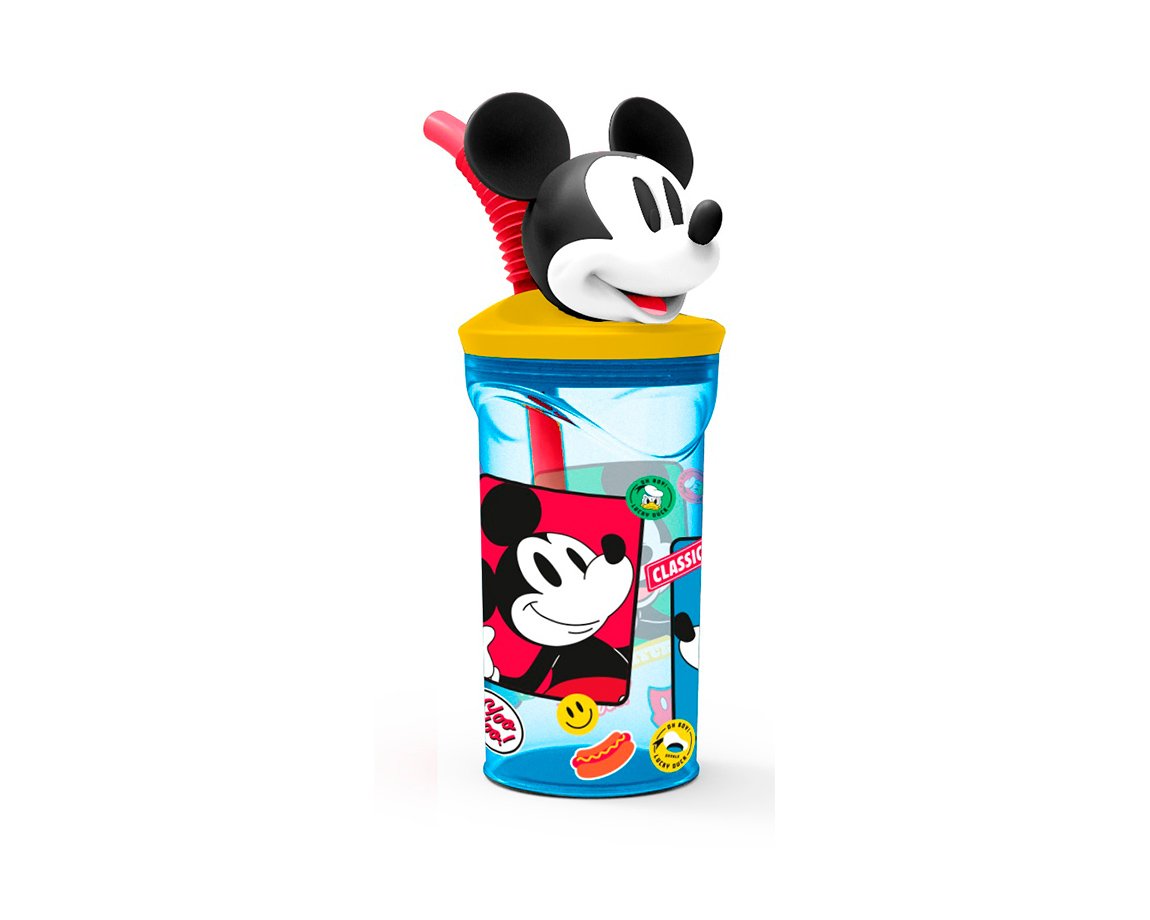 VASO WABRO 1029 FIGURA 3D MICKEY x 360 ml