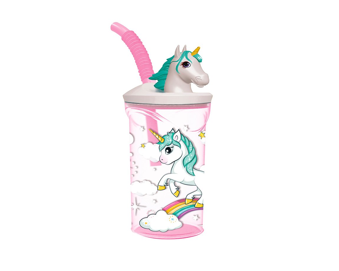 VASO WABRO 1032 FIGURA 3D UNICORN x 360 ml