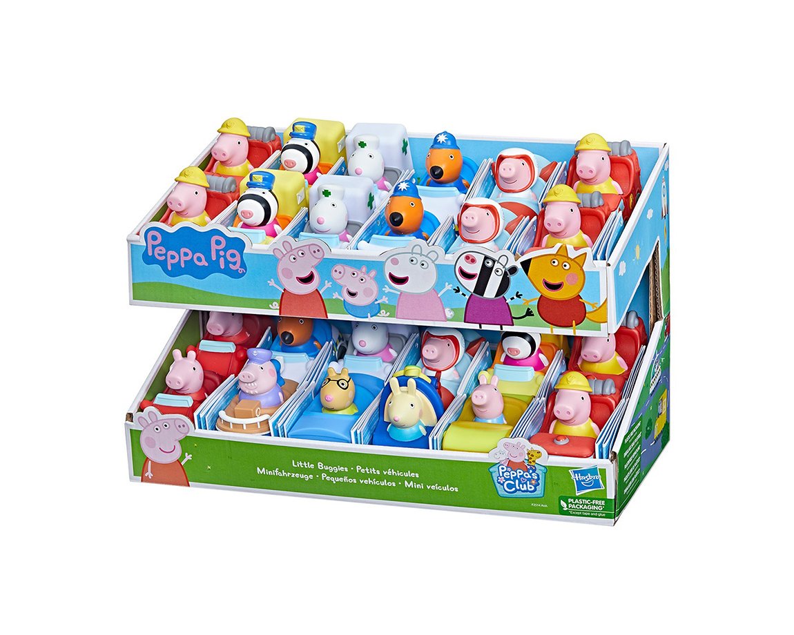 JUGUETE HASBRO F2514 PEPPA PIG VEHICULO 8 CM