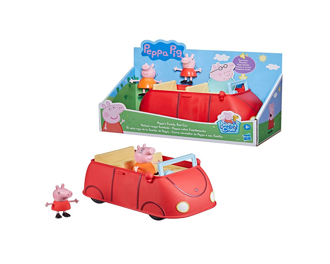 JUGUETE HASBRO F2184 PEPPA PIG VEHICULO 21 CM
