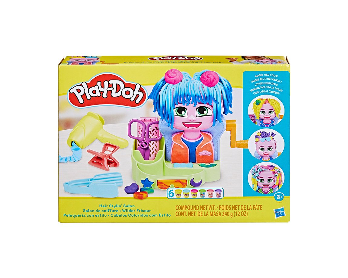 JUGUETE HASBRO F8807 PLAYDOH JUEGO PELUQUERIA C/ESTILO