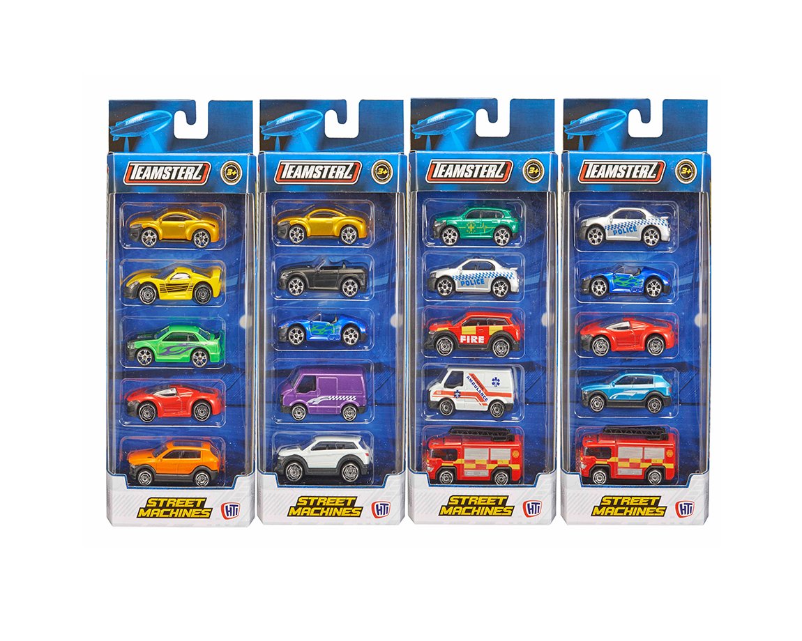 JUGUETE TEAMSTERZ 14018 METAL STREET MACHINES