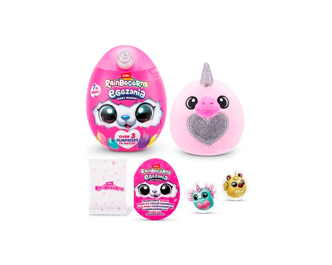 JUGUETE RAINBOCORN 6035 HUEVO SORPRESA 12 CM BABY MANIA