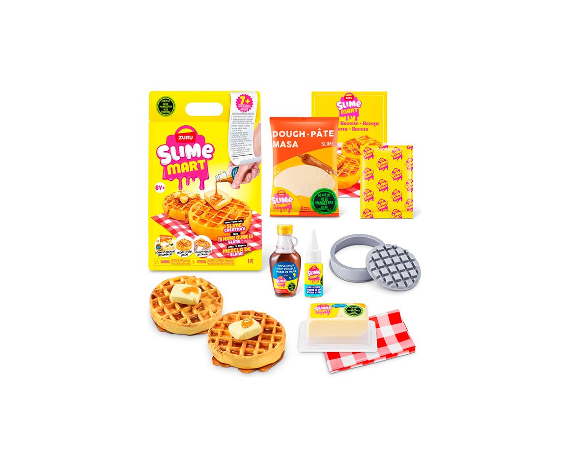 JUGUETE WABRO 6067 SLIME MART BOLSA CREA TU WAFFLE