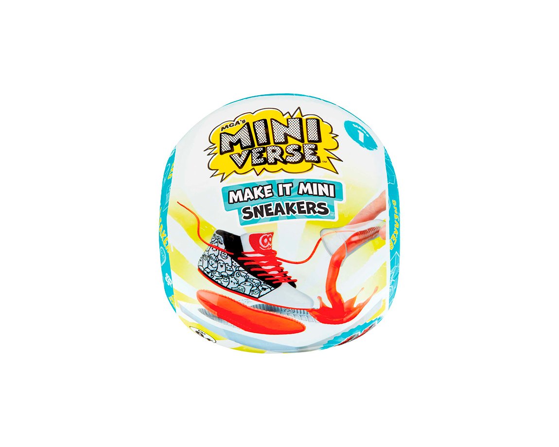 JUGUETE WABRO 546955 MINIVERSE MAKE IT MINI SNAKERS 9 CM