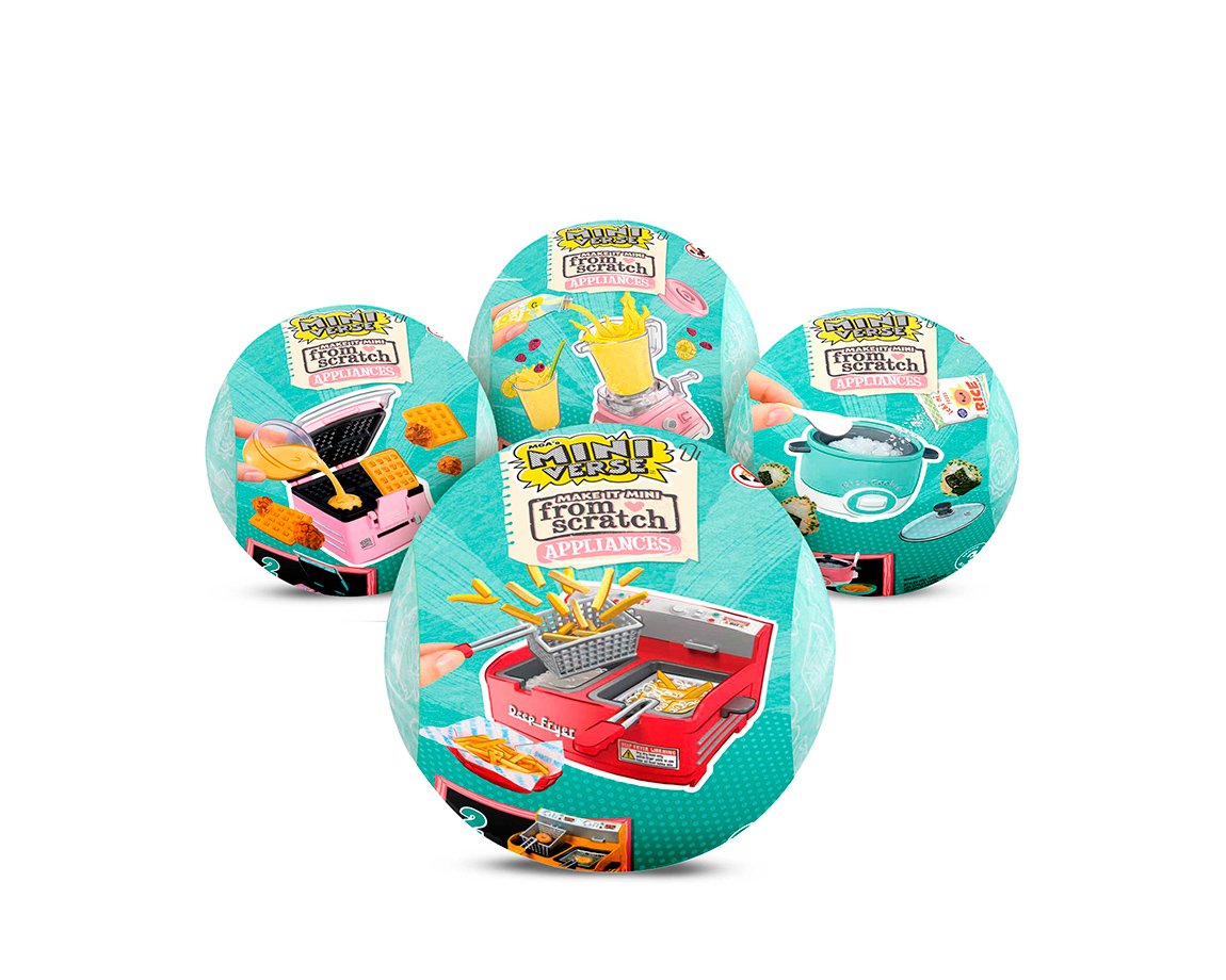 JUGUETE WABRO 533191 MINIVERSE MAKE IT MINI APPLIANCES 13 CM