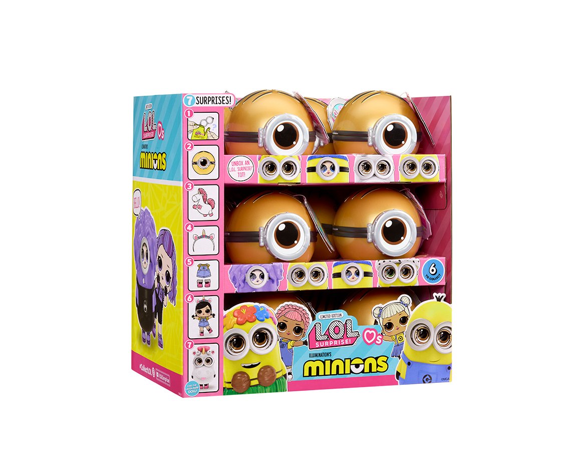 JUGUETE WABRO 542728 LOL MINIONS 9 CM