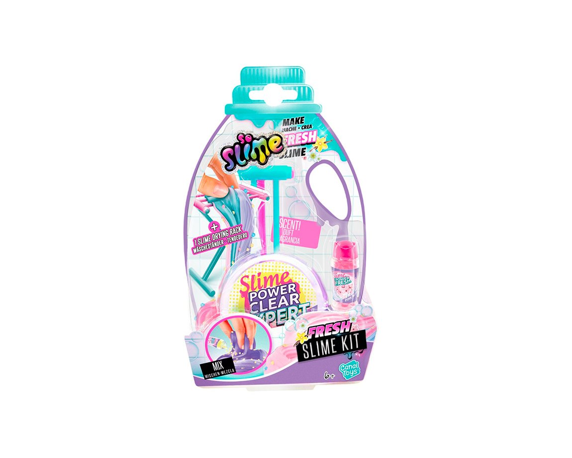 JUGUETE WABRO 56255/3640 SO SLIME PLAYSET 20CM FRESH KIT DE LIMPIEZA