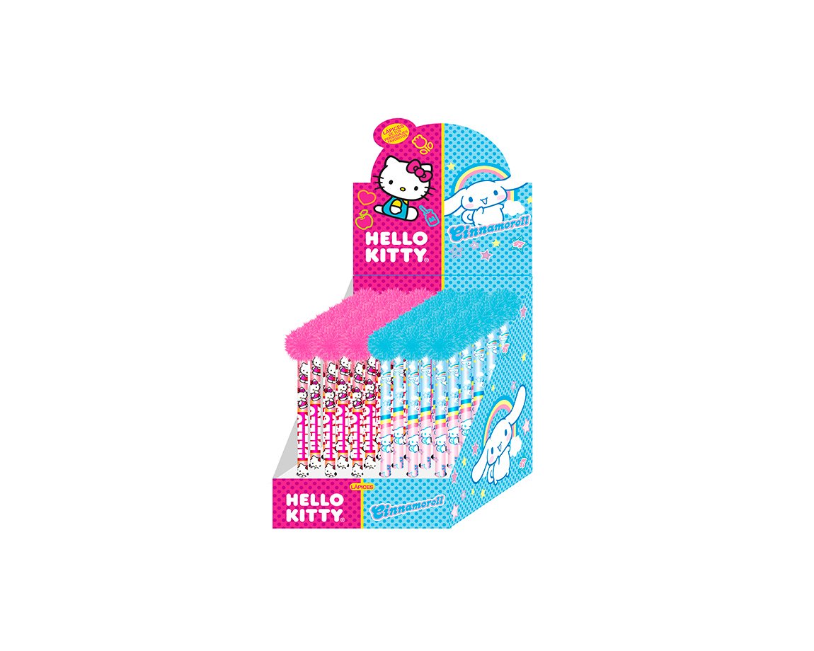 LAPIZ CRESKO SR415 CINNAMOROLL-HELLO KITTY TAMBOR C/PLUMA