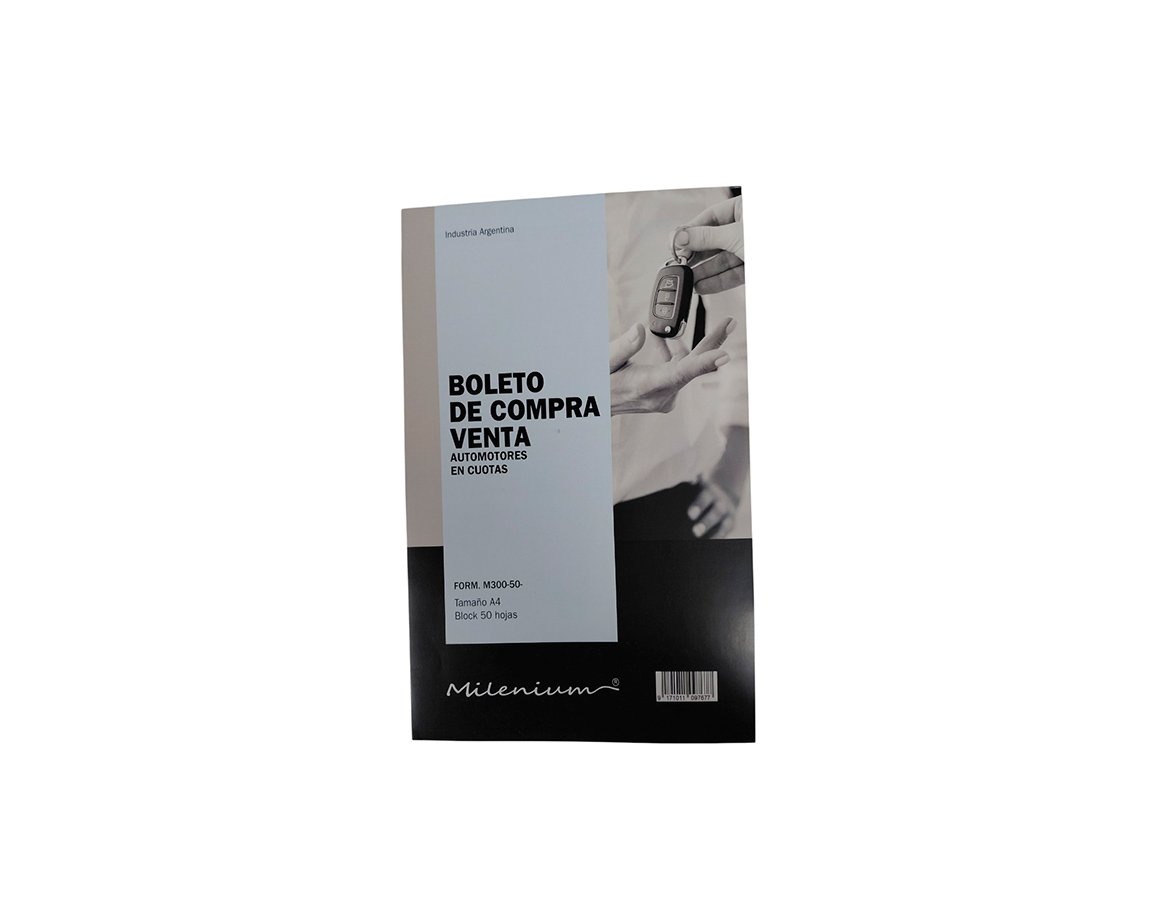 FORMULARIO M 300 (50) COMPRA VENTA COMUN AUTO.MILENIUM