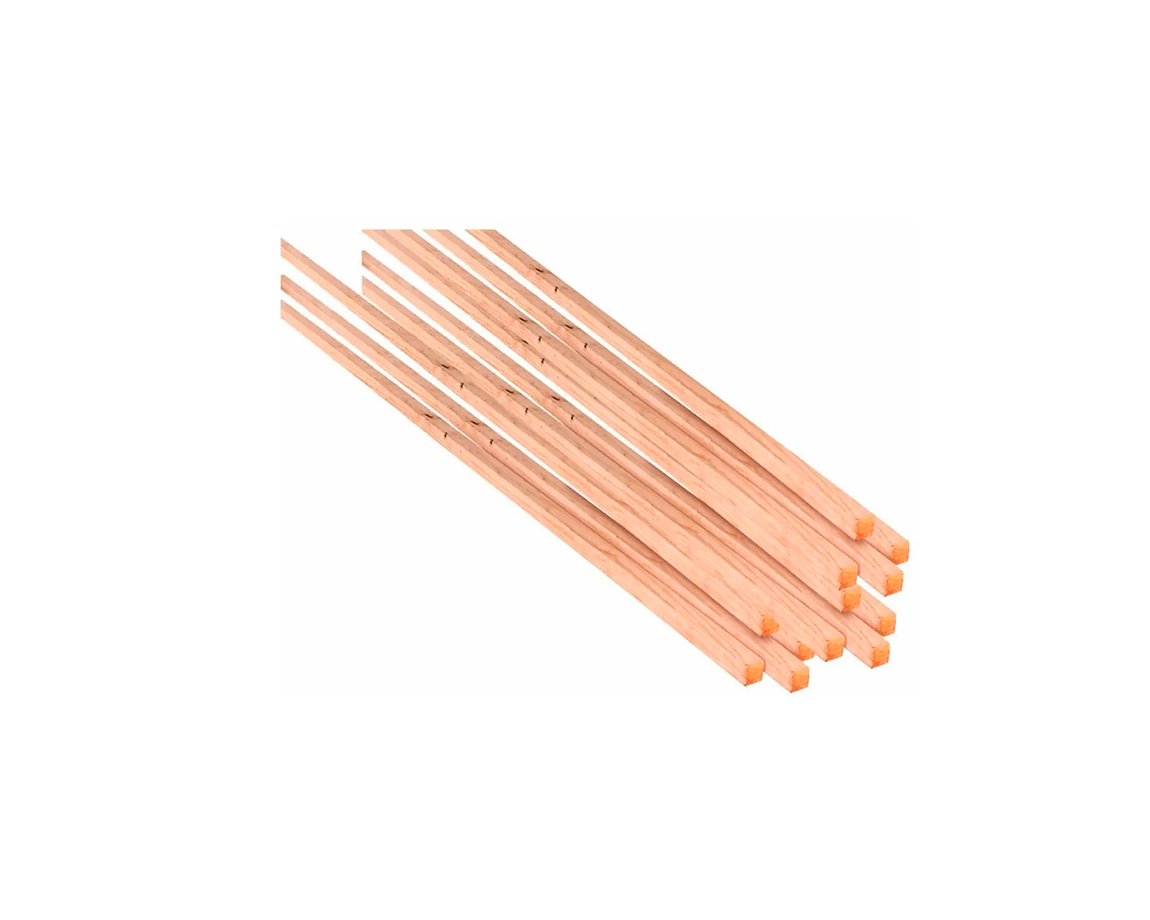MADERA BALSA VARILLA  2 x  3 MM x 40 UNID.