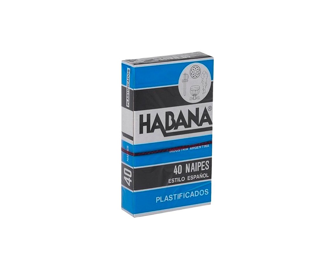 NAIPES X40-PLASTIFICADOS HABANA (203)