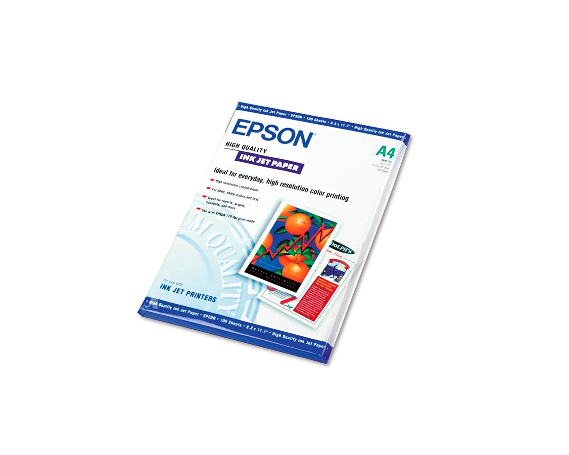PAPEL ESPECIAL EPSON A4 81279 100H INK JET