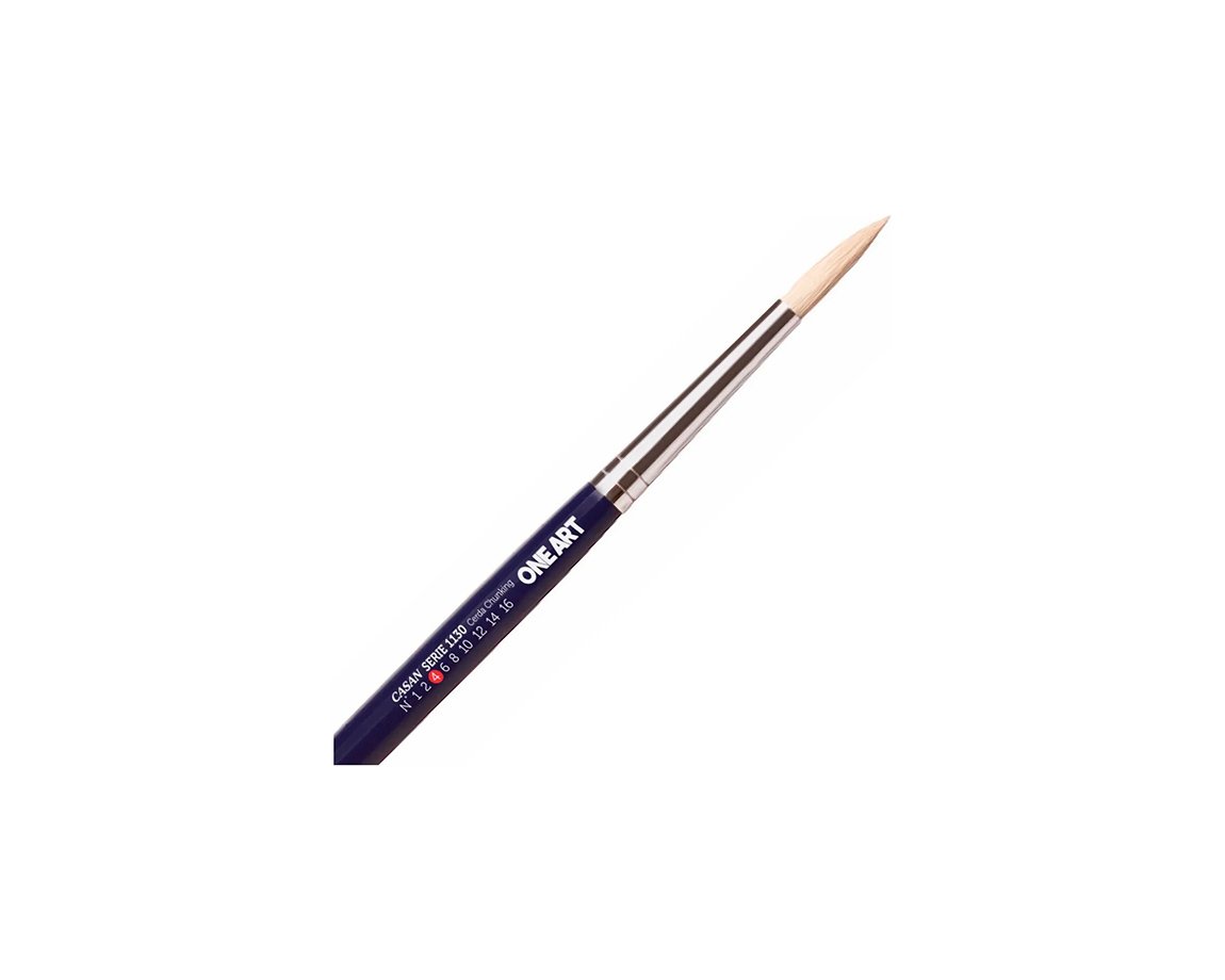 PINCEL CASAN S-1000 Nro 6 TIGER TORAY x 3 u.RED ANATOM