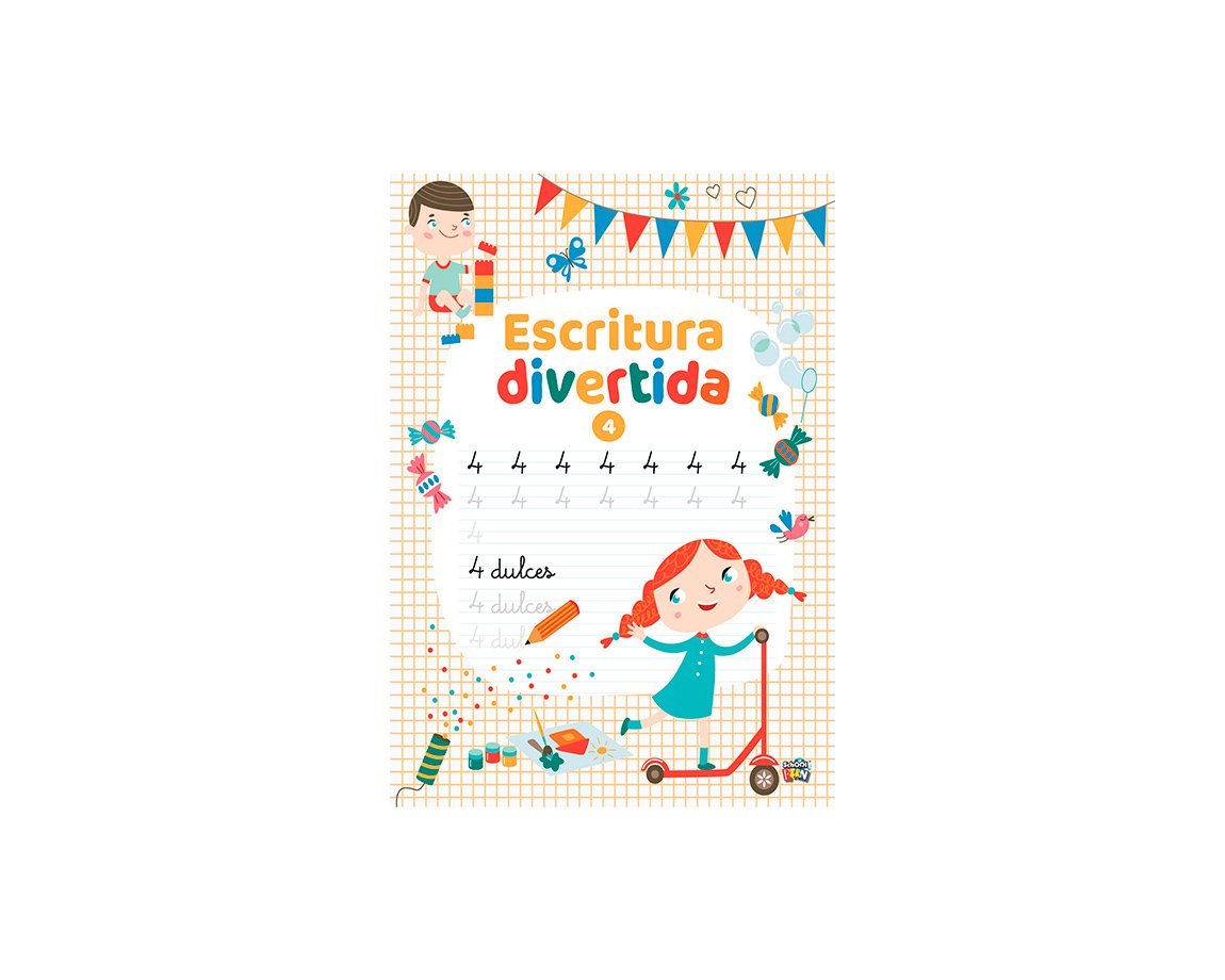 LIBROS SCHOOL FUN PLOW LIST-365 ESCRITURA DIVERTIDA 4