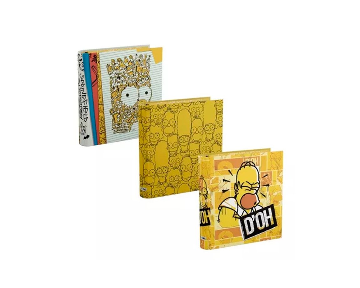 CARPETA MOOVING 340 1001196 SIMPSONS