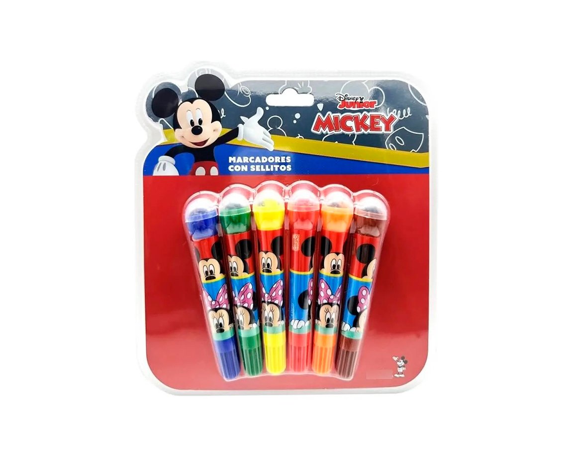 MARCADOR CRESKO MICKEY KM485 C/SELLO x 6 UNID.