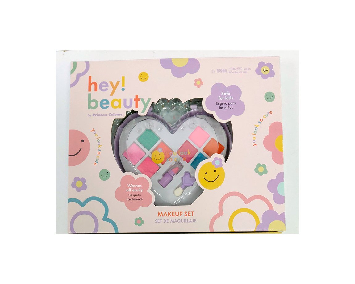 SET HEY! BEAUTY HB5665 CORAZON FACETADO C/MAQUI.