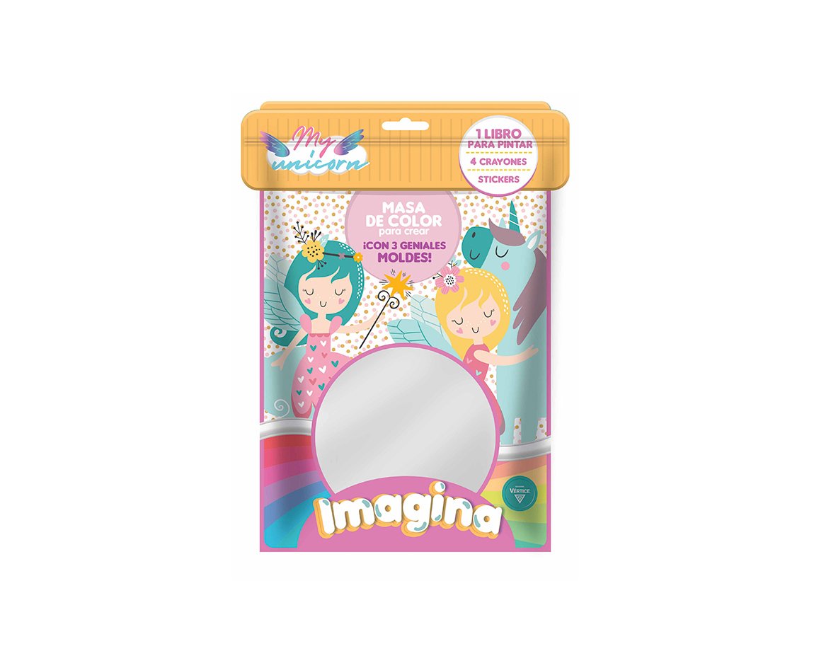 LIBROS VERTICE 5923 UNICORNIOS IMAGINA MASAS