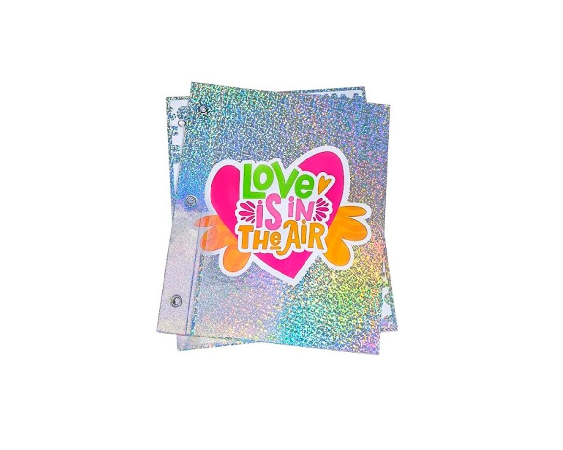 CARPETA REXON Nro 3 GLITTER CHIC