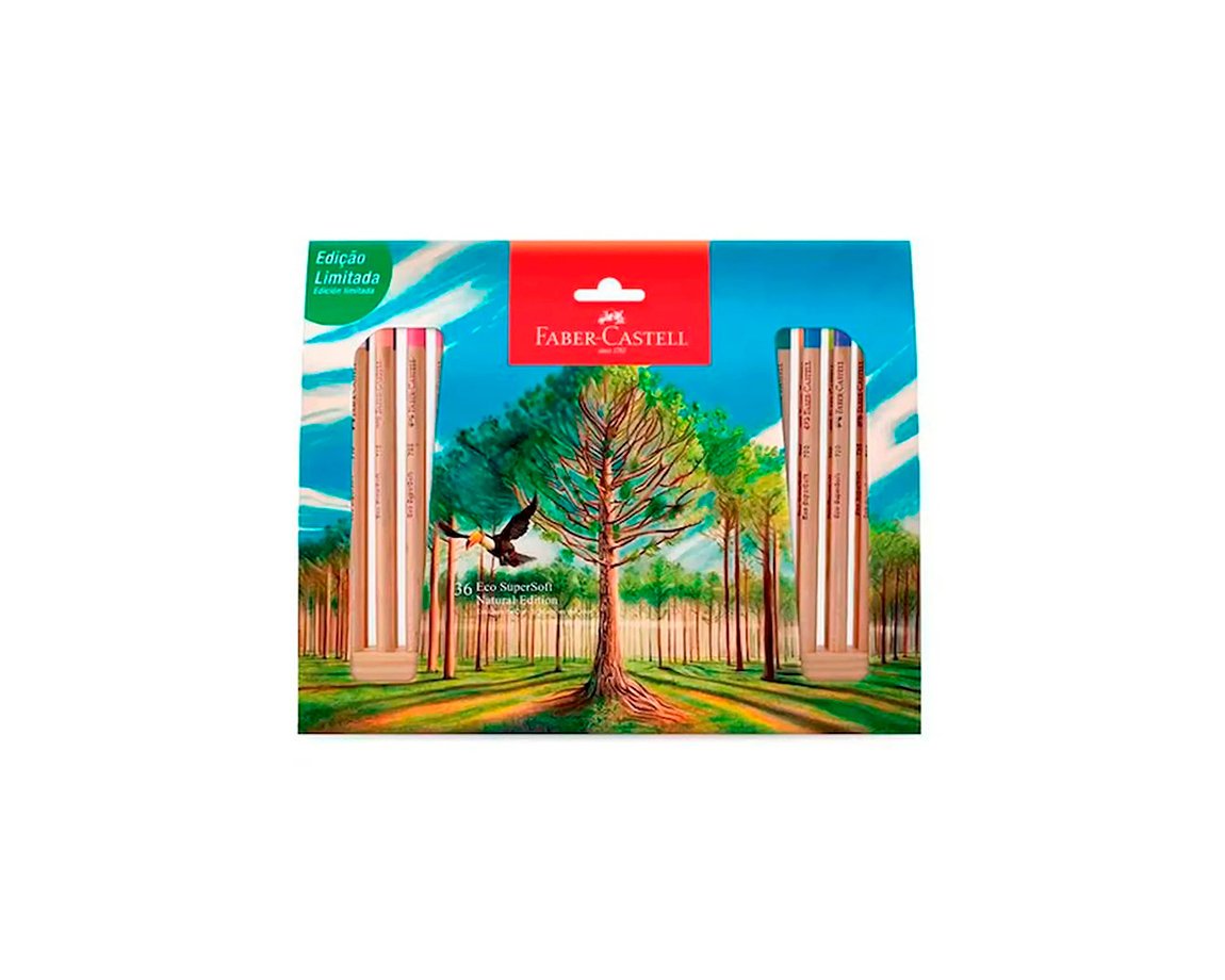 PINTURITAS FABER SUPERSOFT x36 COL. EDICION NATURAL  120736
