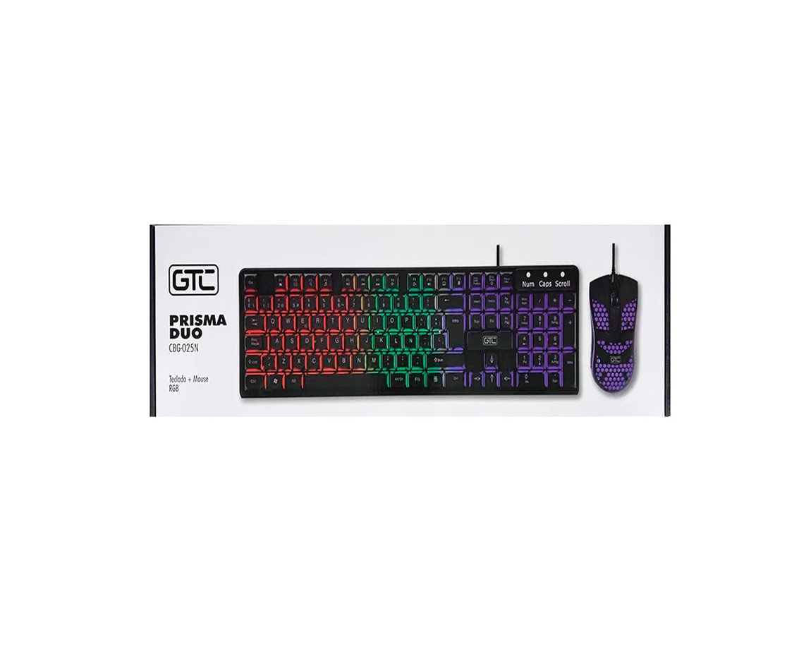 COMPUTACION TECLADO + MOUSE CBG-025N GAMER