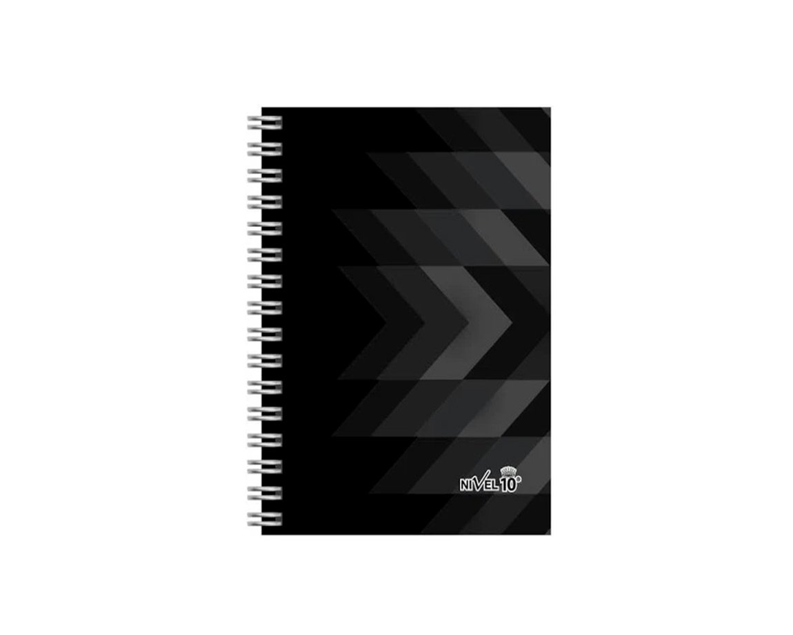 CUADERNO NIVEL 10 A5 -6172- BLACK T/D 120 H. #