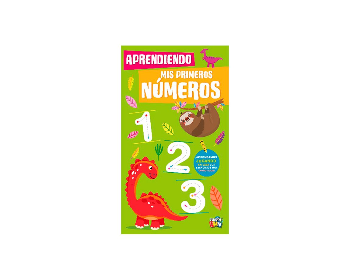 LIBROS SCHOOL FUN PLOW LIST-434 APRENDO MIS PRIMEROS NUMEROS