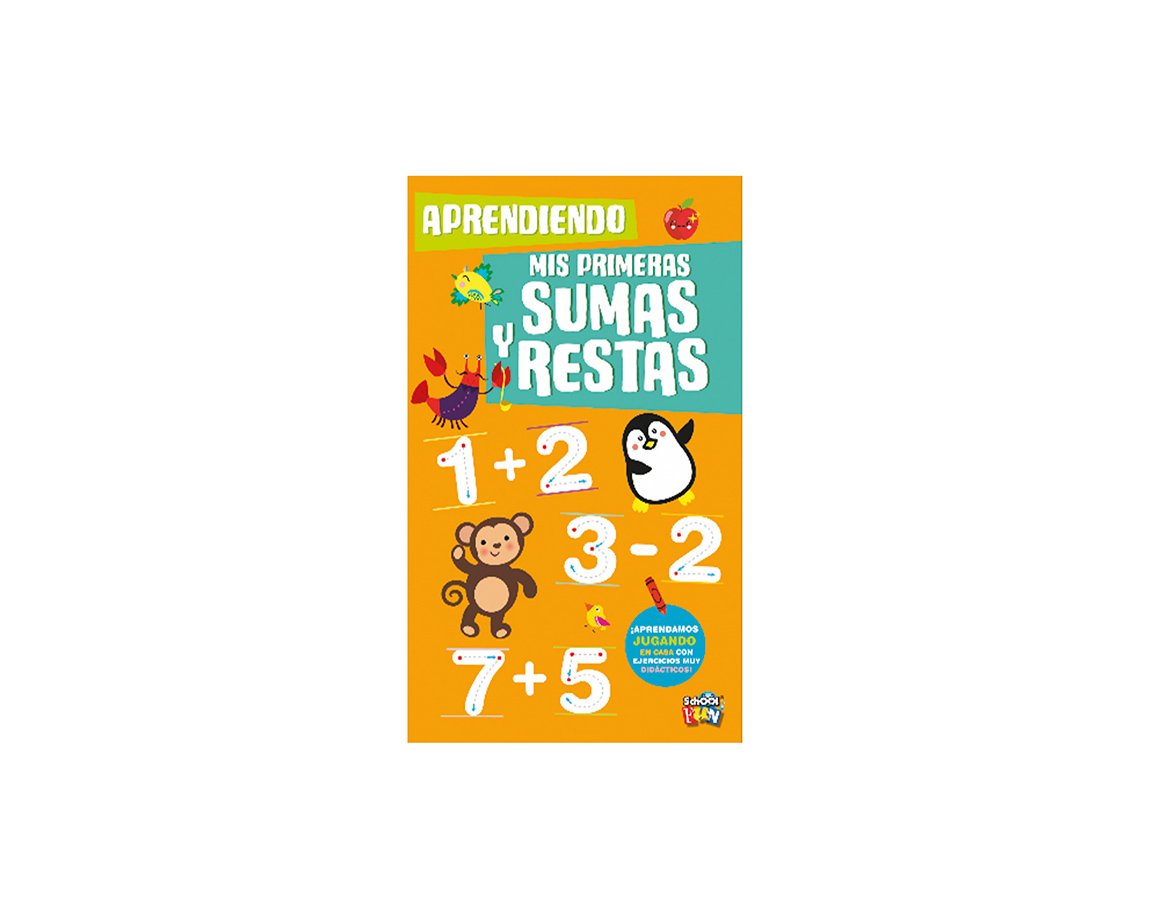 LIBROS SCHOOL FUN PLOW LIST-435 APRENDO PRIMERAS SUMAS Y RESTAS