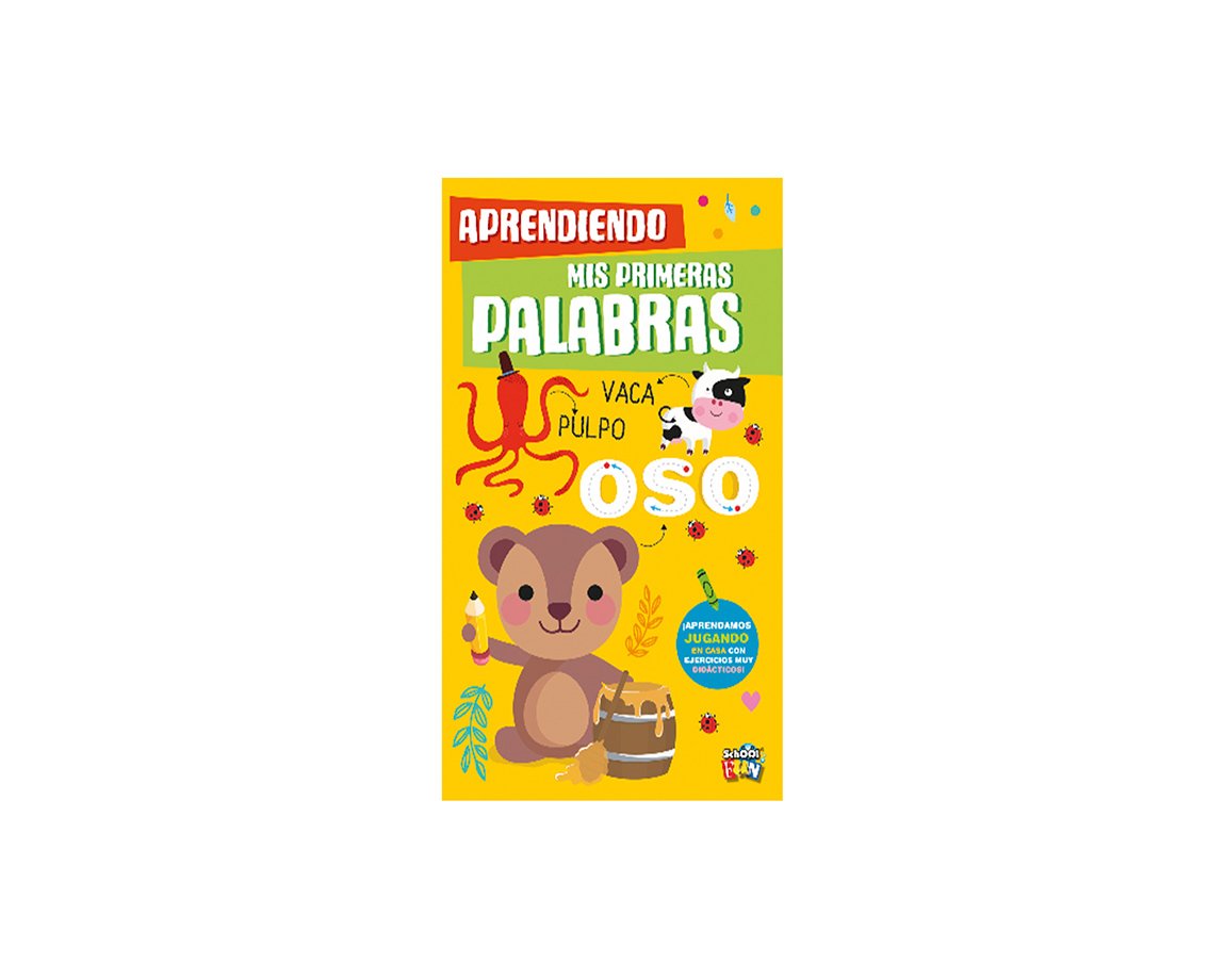 LIBROS SCHOOL FUN PLOW LIST-436 APRENDO PRIMERAS PALABRAS