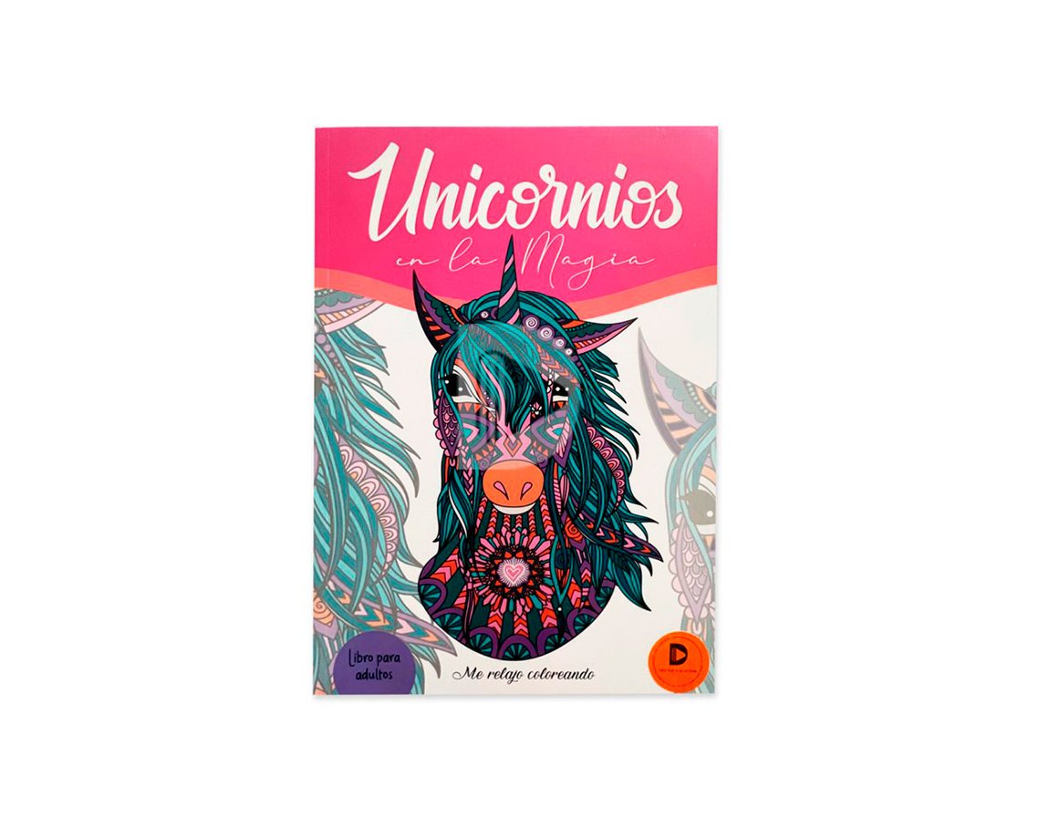 LIBROS SCHOOL FUN PLOW LIST-397ME RELAJO COLOREANDO UNICORN. MAGIA